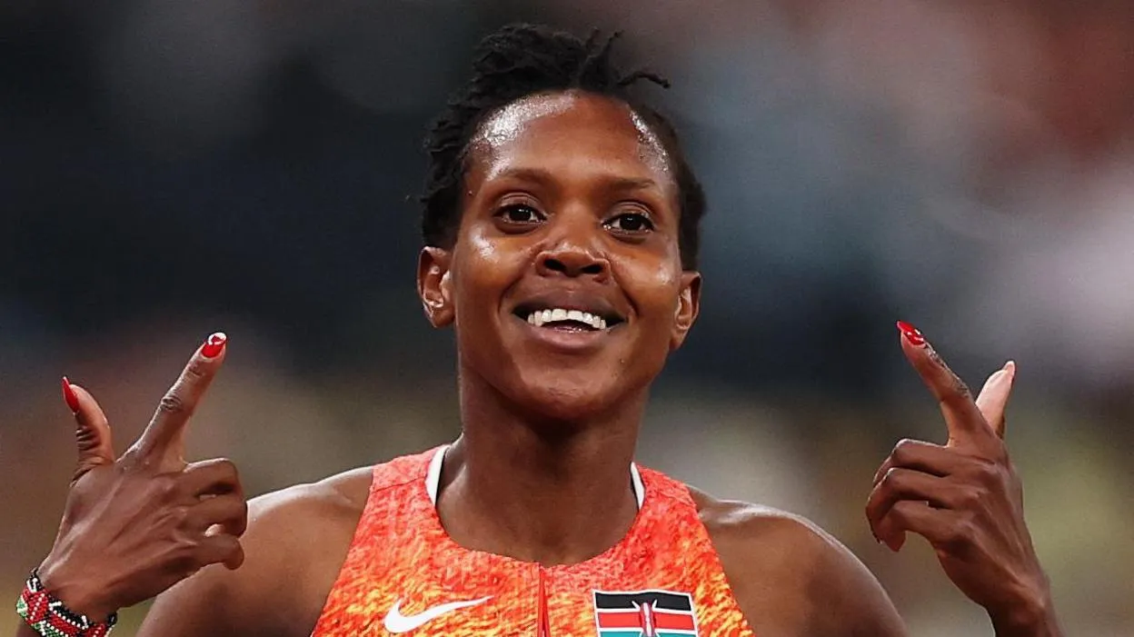 Faith Kipyegon claims unprecedented fourth global 1500m championship