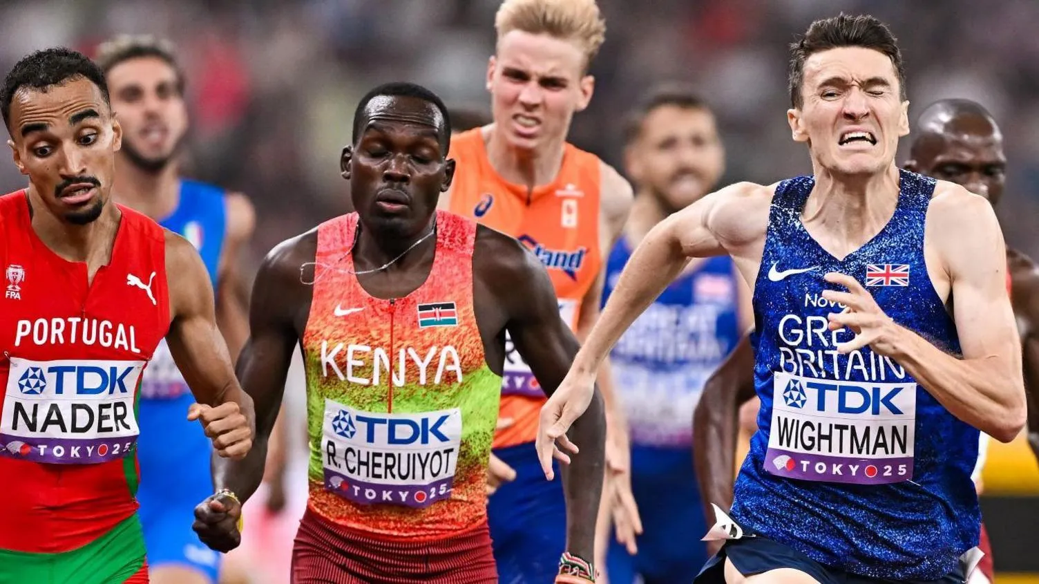 Wightman Claims 1500m Silver Medal while Kerr Suffers Race Injury