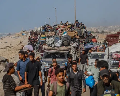 Israeli Forces Push to Compel Residents Away of Gaza City as Military Operation Continues
