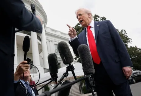 Ex-President Trump Clashes Australian Reporter, Acknowledges Discussion with Anthony Albanese