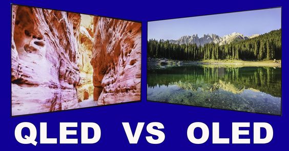 Brightness and Contrast OLED vs QLED TVs