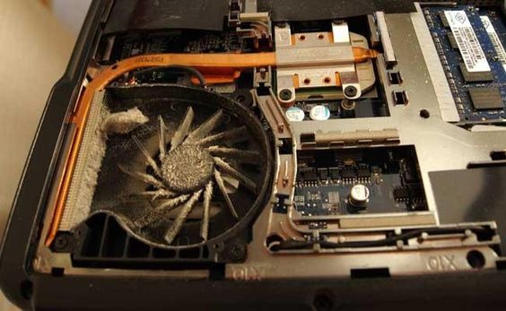 Cleaning the Interior of Computer